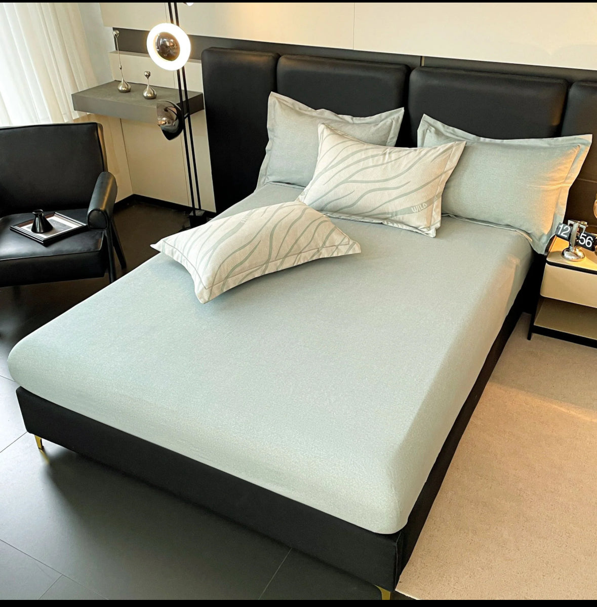 Design modern Wild-Set Lenjerie de Pat 6 Piese Moale si Confortabil