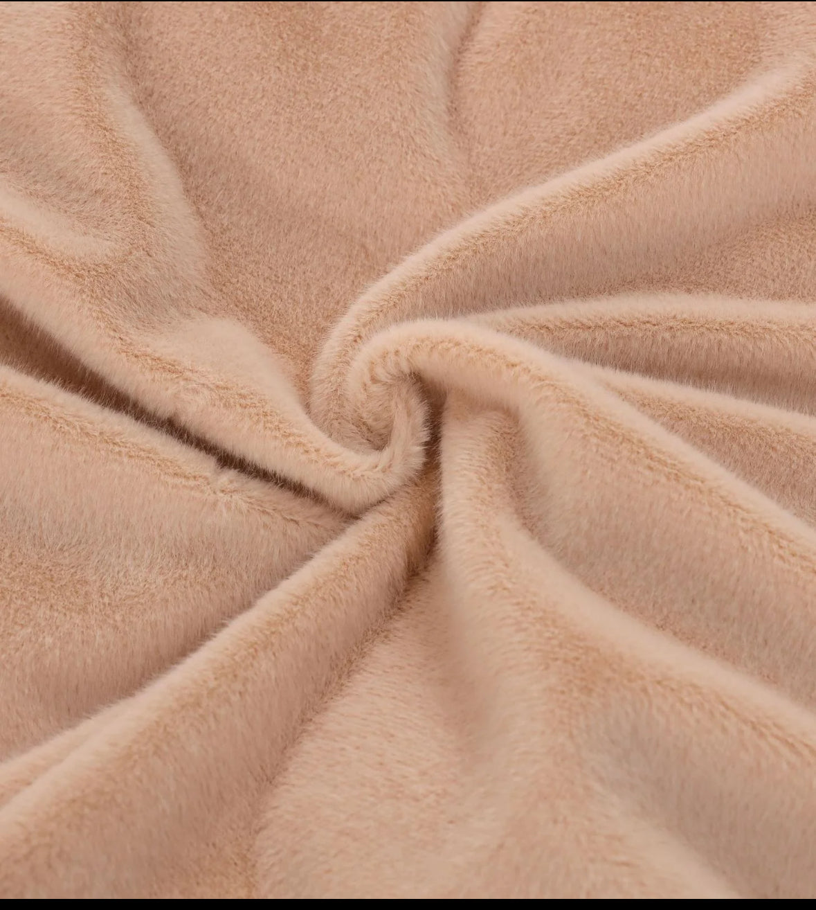 Lenjerie PREMIUM imitatie blana de iepure cu fir scurt,6 piese