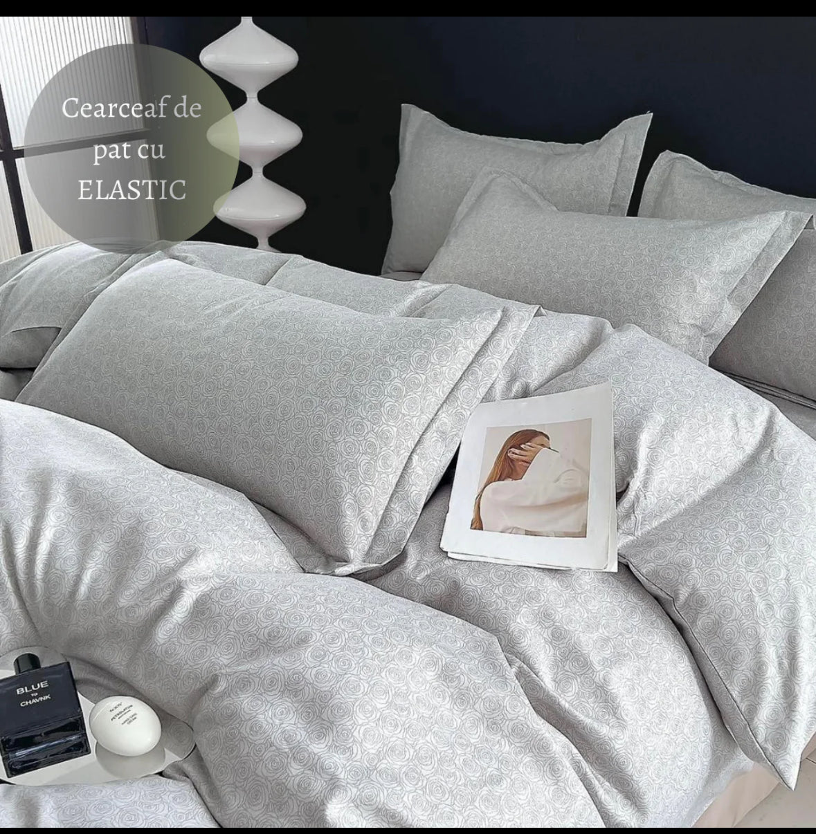 Lenjerii cu ELASTIC tip FINET 6 piese