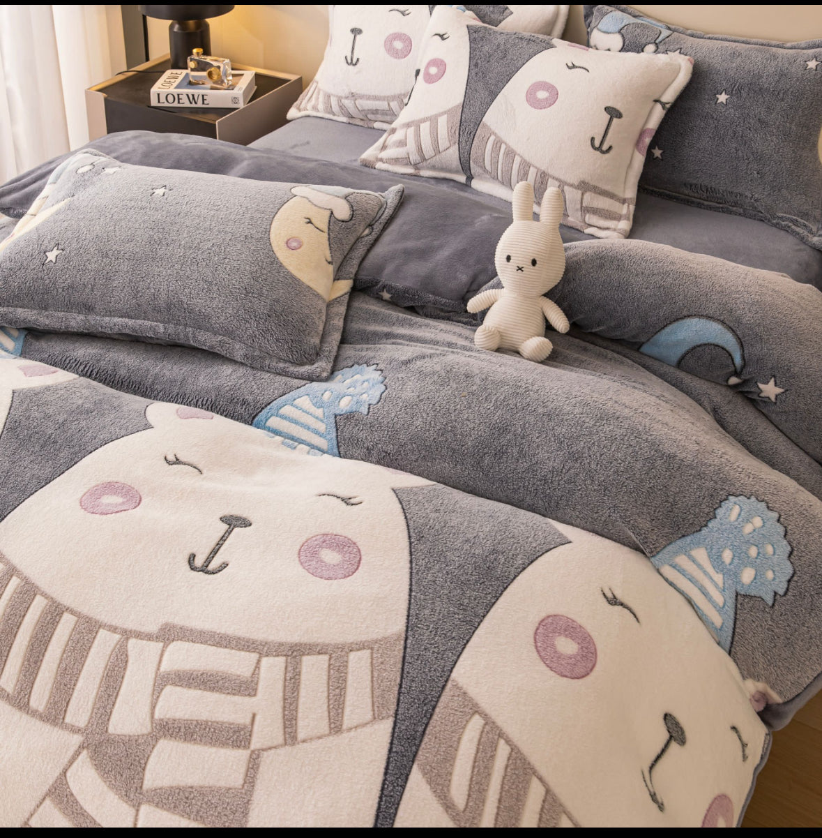 Lenjerie deosebita CocoDreams cu elastic,4 piese