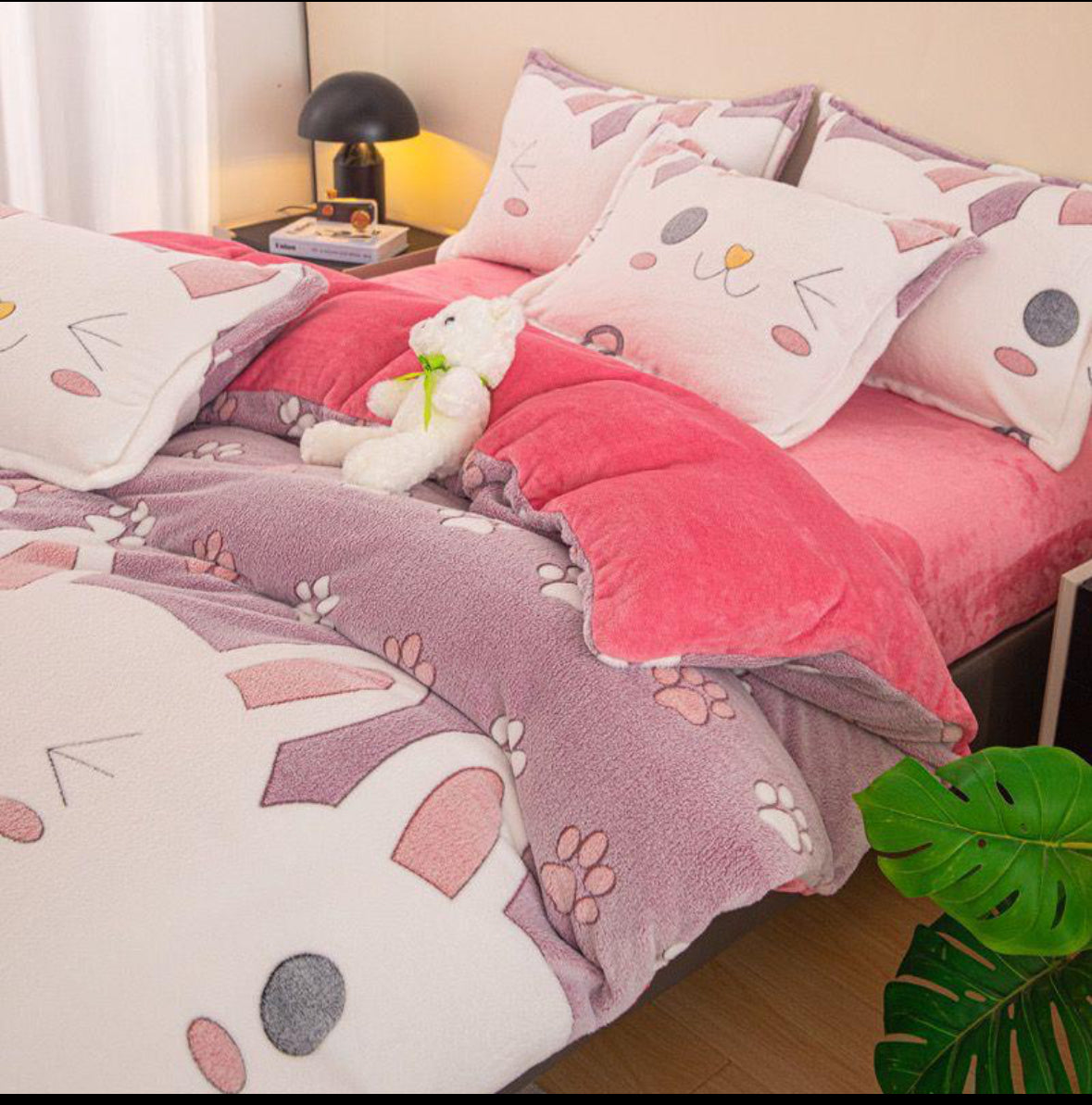 Lenjerie deosebita CocoDreams cu elastic,4 piese