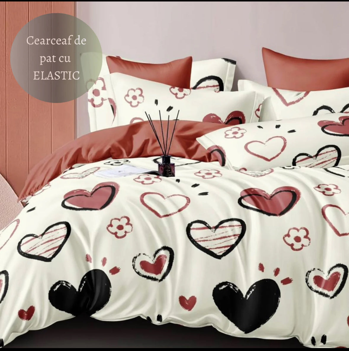 Lenjerii cu ELASTIC tip FINET 6 piese