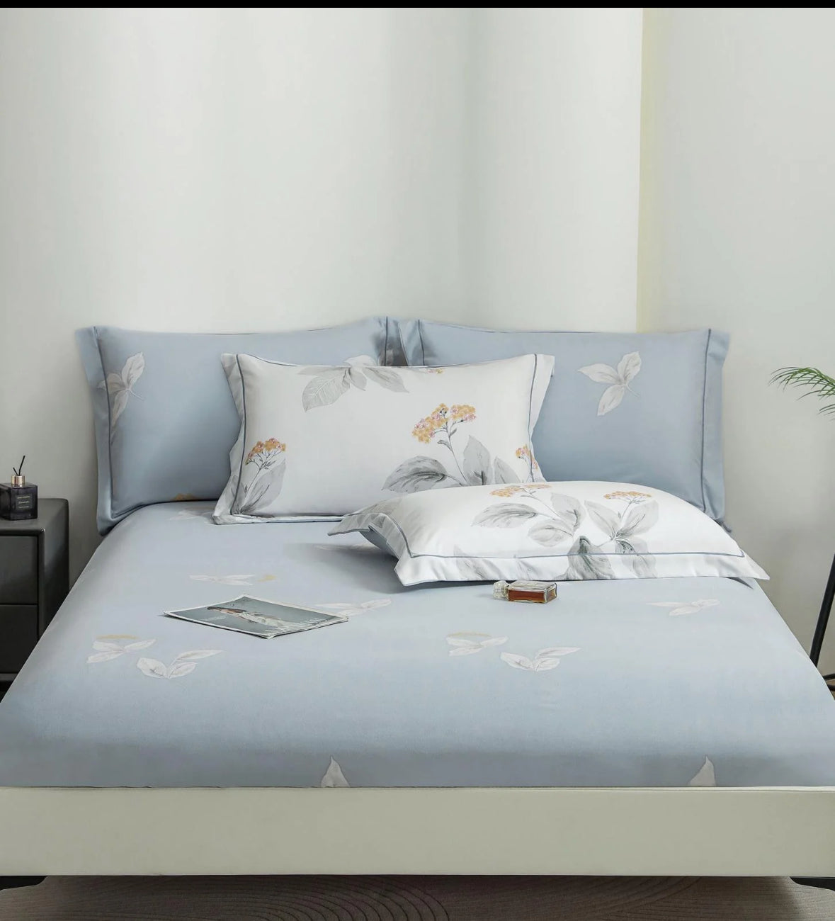 Accente Florale Fine-Set Pat 6 Piese Moale si Confortabil
