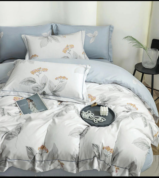 Accente Florale Fine-Set Pat 6 Piese Moale si Confortabil