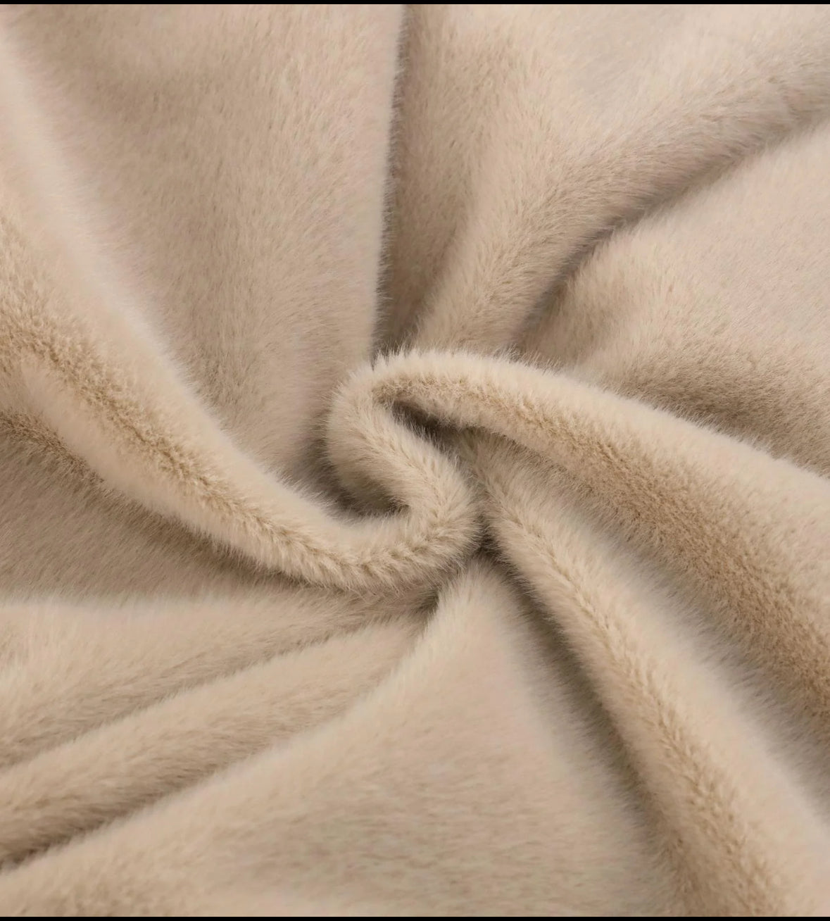 Lenjerie PREMIUM imitatie blana de iepure cu fir scurt,6 piese