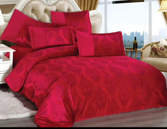 Lenjerie de LUX tip catifea,6 piese