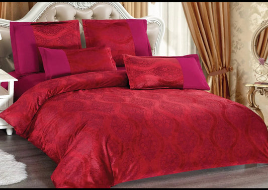 Lenjerie de LUX tip catifea,6 piese