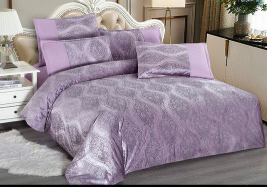 Lenjerie de LUX tip catifea,6 piese